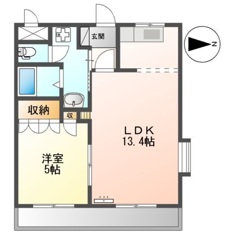熊本県熊本市南区野口１ 西熊本駅 1LDK アパート 賃貸物件詳細