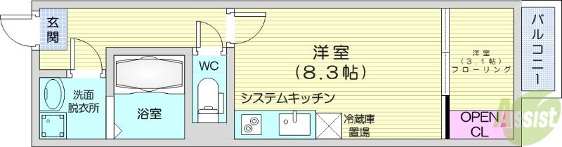 宮城県仙台市泉区黒松１ 黒松駅 1LDK アパート 賃貸物件詳細