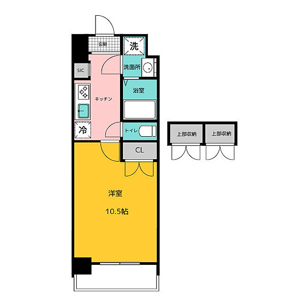 ８６　ＯＲＩＥＮＴ　ＢＬＤ 6階 1K 賃貸物件詳細