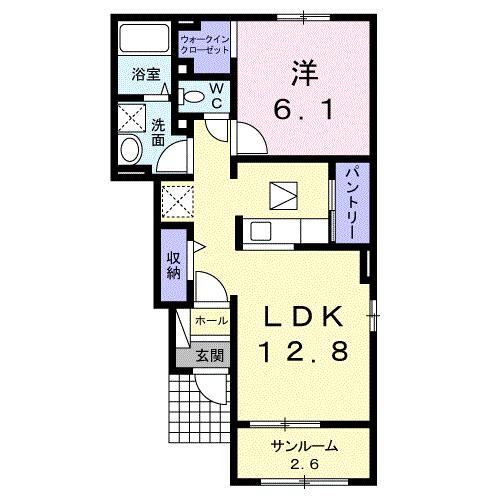 福井県福井市河合寄安町 春江駅 1LDK アパート 賃貸物件詳細