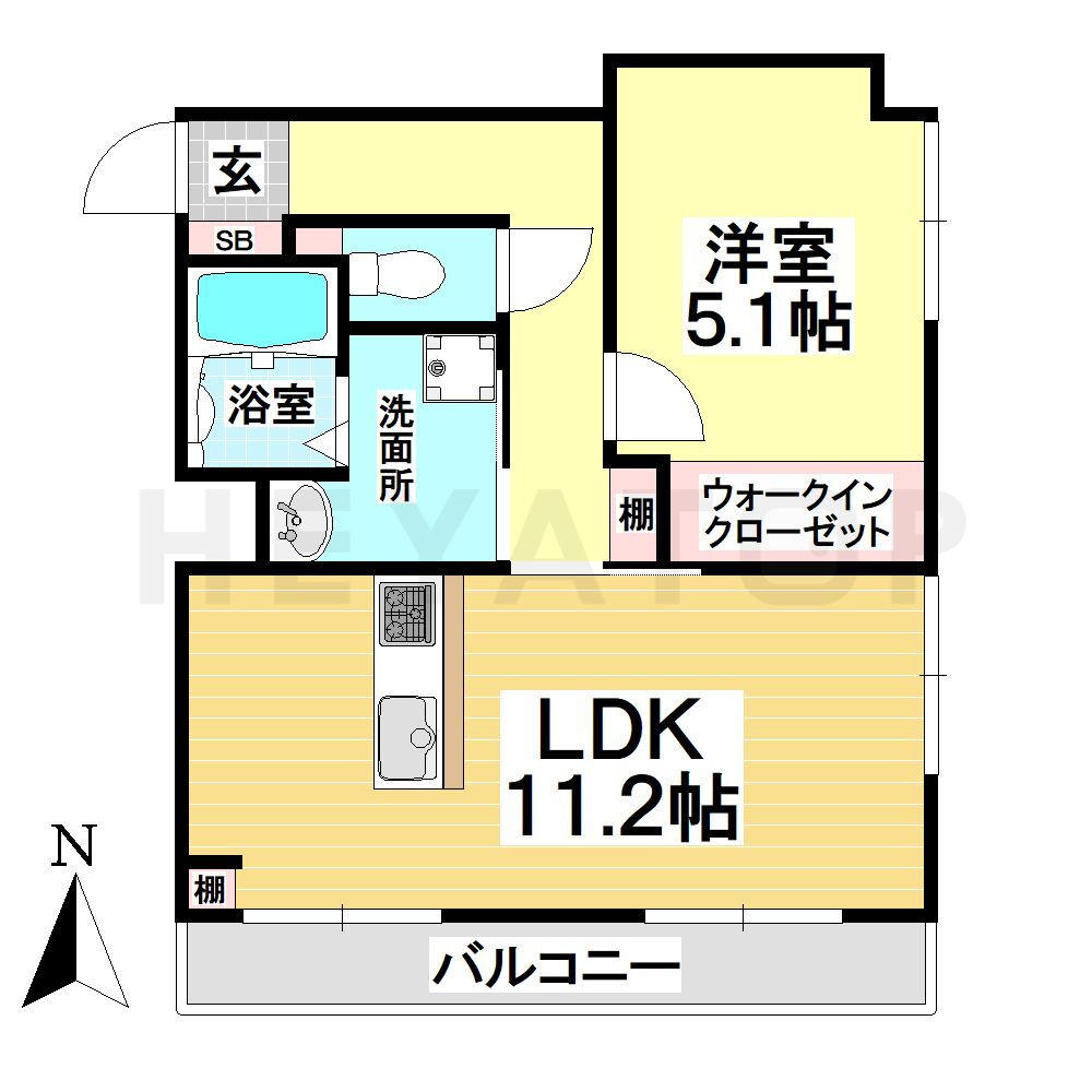 愛知県名古屋市南区呼続５ 本笠寺駅 1LDK マンション 賃貸物件詳細