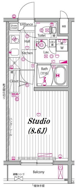 東京都練馬区豊玉北４ 練馬駅 1K マンション 賃貸物件詳細