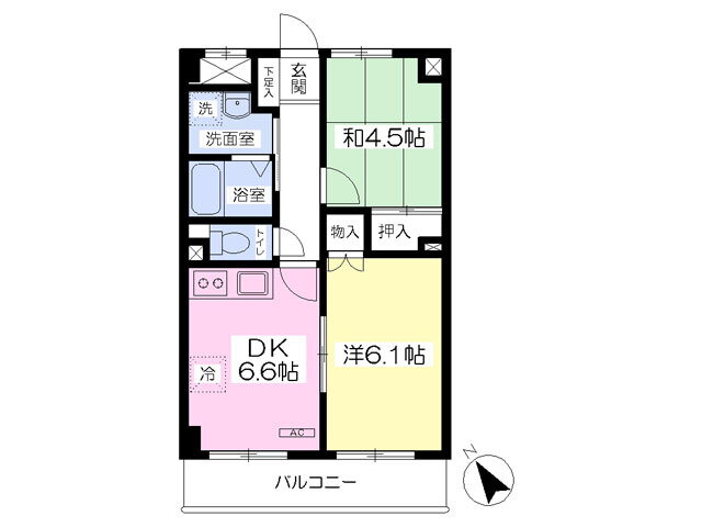 東京都八王子市左入町 八王子駅 2DK マンション 賃貸物件詳細
