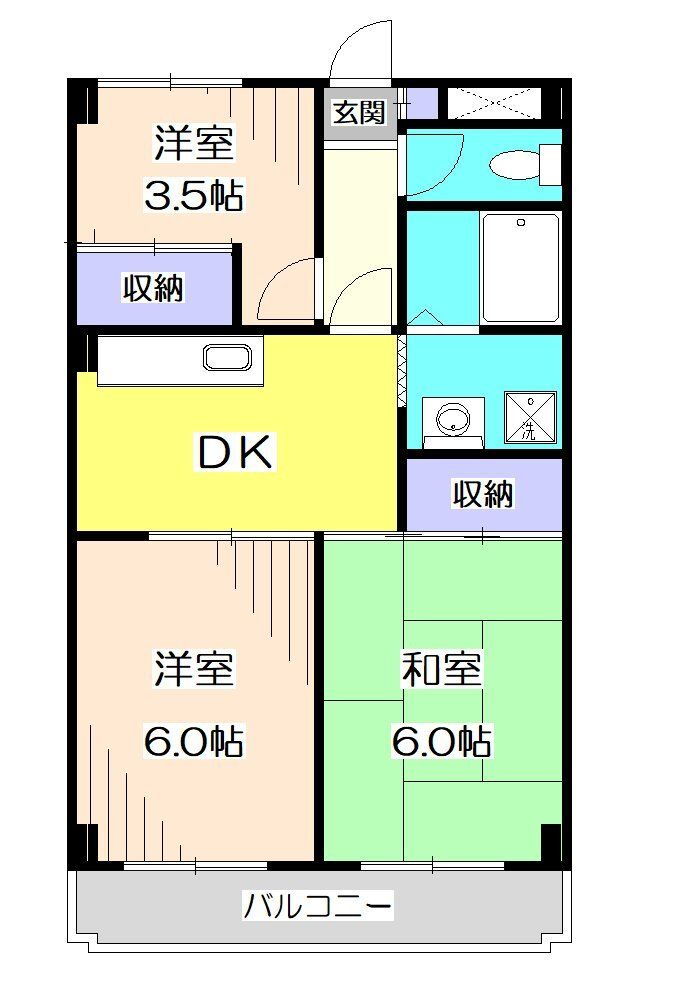 埼玉県狭山市狭山 狭山市駅 3DK マンション 賃貸物件詳細