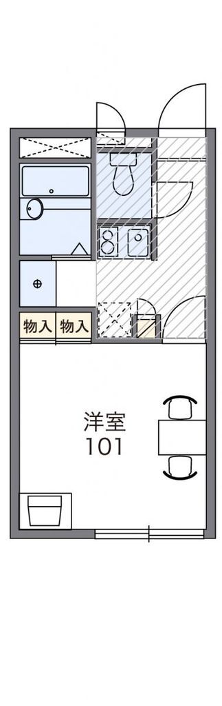 千葉県習志野市屋敷３ 京成大久保駅 1K アパート 賃貸物件詳細
