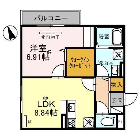 滋賀県草津市平井４ 草津駅 1LDK アパート 賃貸物件詳細