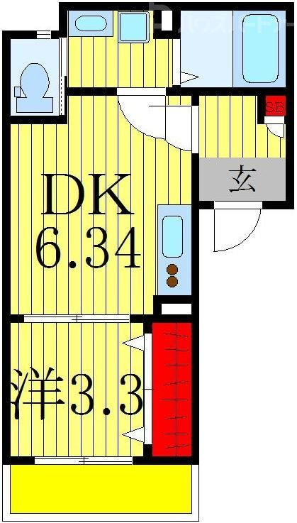 千葉県柏市東１ 柏駅 1DK アパート 賃貸物件詳細