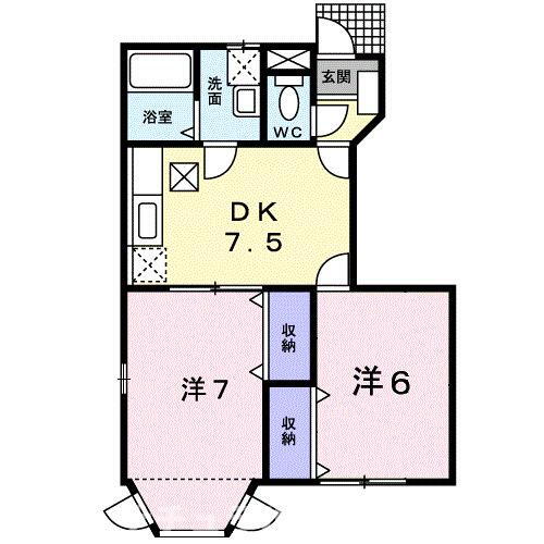 愛知県豊橋市西浜町 豊橋駅 2DK アパート 賃貸物件詳細