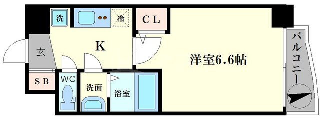 大阪府大阪市中央区内久宝寺町３ 谷町四丁目駅 1K マンション 賃貸物件詳細