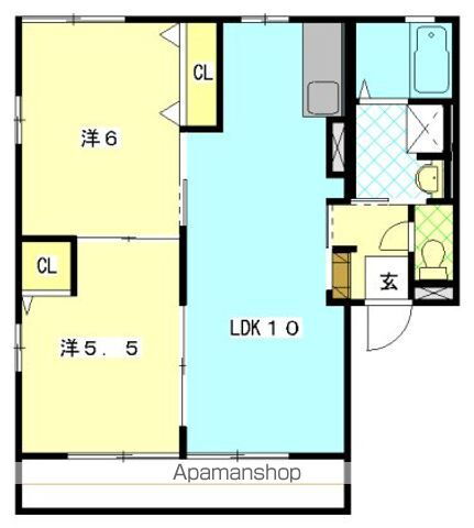 静岡県浜松市中央区丸塚町 曳馬駅 2LDK アパート 賃貸物件詳細