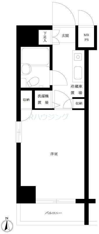 東京都杉並区井草２ 下井草駅 1K マンション 賃貸物件詳細