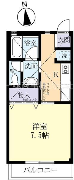 茨城県水戸市笠原町 水戸駅 1K アパート 賃貸物件詳細
