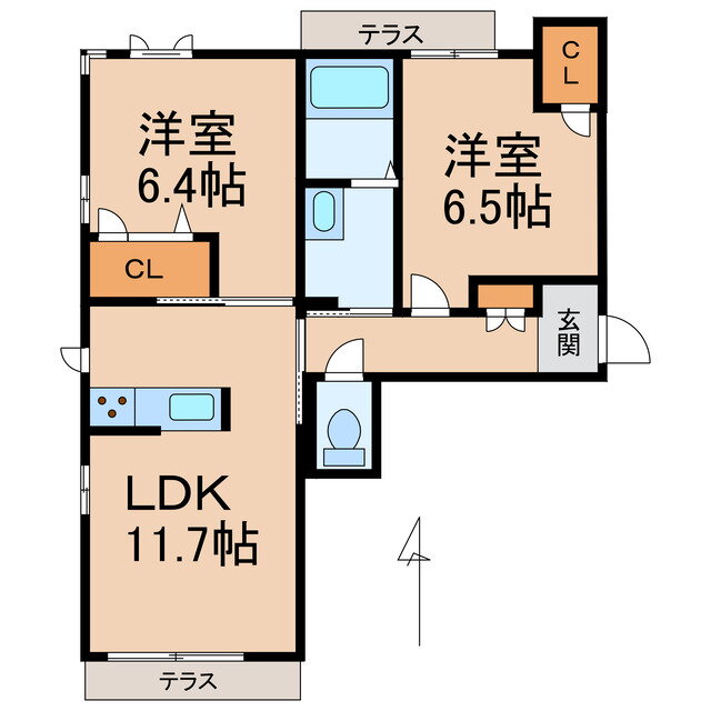 和歌山県和歌山市西浜３ 和歌山市駅 2LDK マンション 賃貸物件詳細