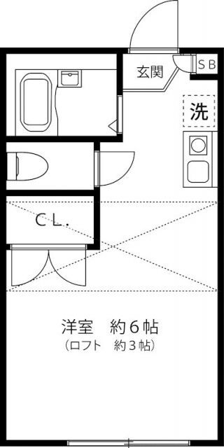 神奈川県横浜市青葉区奈良５ こどもの国駅 1K アパート 賃貸物件詳細