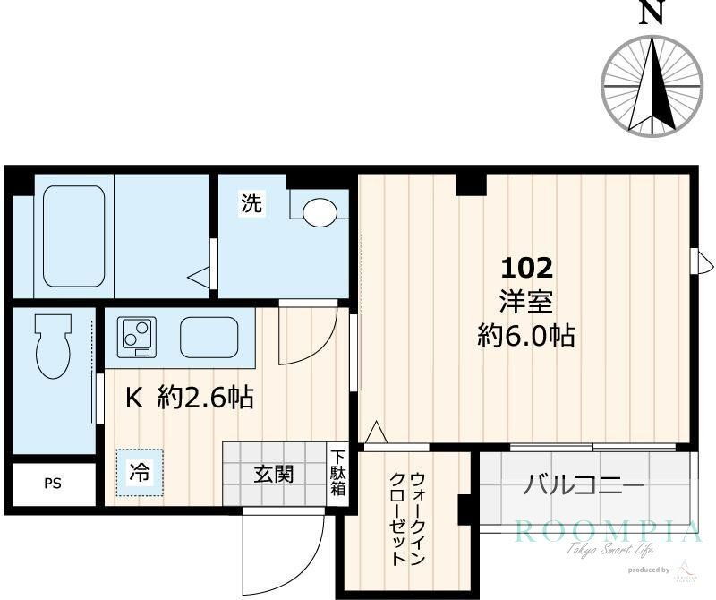 東京都品川区西品川３ 大崎駅 1K マンション 賃貸物件詳細