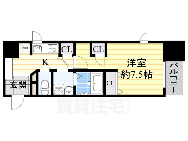 大阪府大阪市東淀川区東中島１ 新大阪駅 1K マンション 賃貸物件詳細