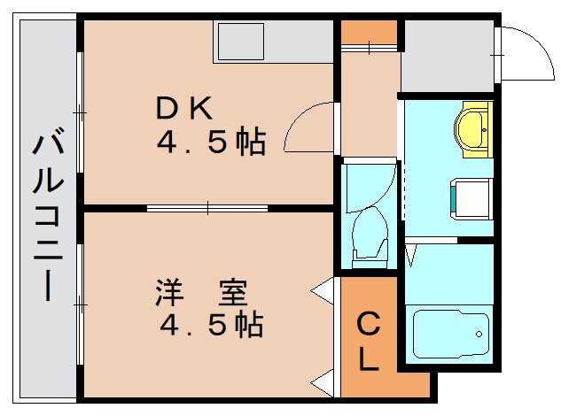 福岡県福岡市東区筥松３ 箱崎駅 1DK マンション 賃貸物件詳細