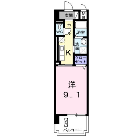 大分県別府市弓ケ浜町 別府駅 1K マンション 賃貸物件詳細