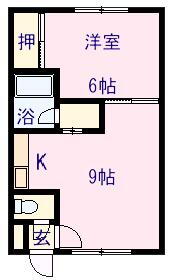 北海道旭川市忠和三条７ 旭川駅 1DK アパート 賃貸物件詳細