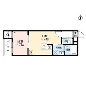 Ｍｏｎｓｔｅｒａ　野並 3階 1LDK 賃貸物件詳細