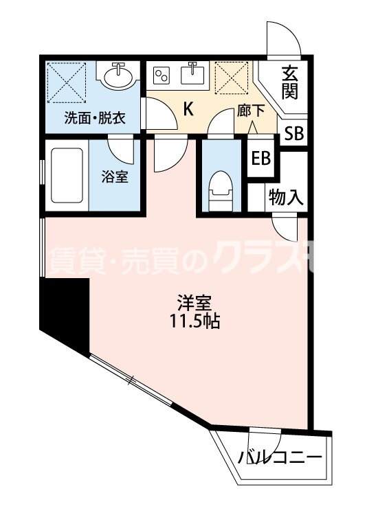 大阪府大阪市西区立売堀１ 西大橋駅 1K マンション 賃貸物件詳細