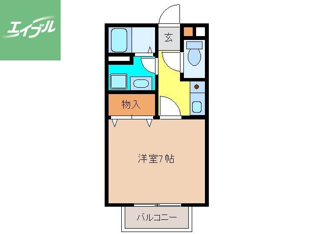 佐賀県鳥栖市田代外町 田代駅 1K アパート 賃貸物件詳細
