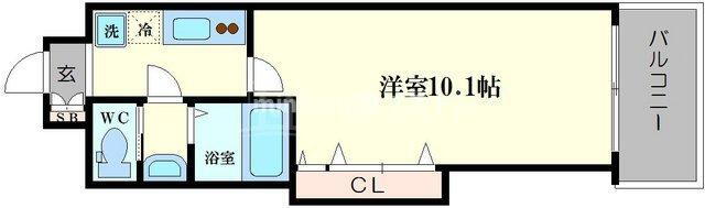 ラグゼ天王寺 7階 1K 賃貸物件詳細