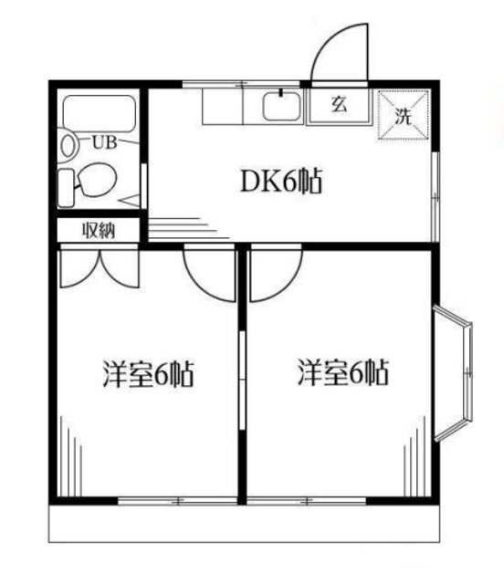 神奈川県綾瀬市大上５ さがみ野駅 2DK アパート 賃貸物件詳細