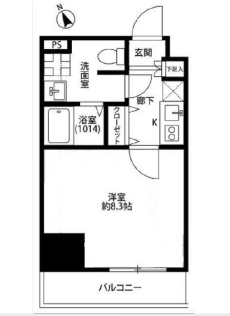 東京都台東区三ノ輪１ 三ノ輪駅 1K マンション 賃貸物件詳細