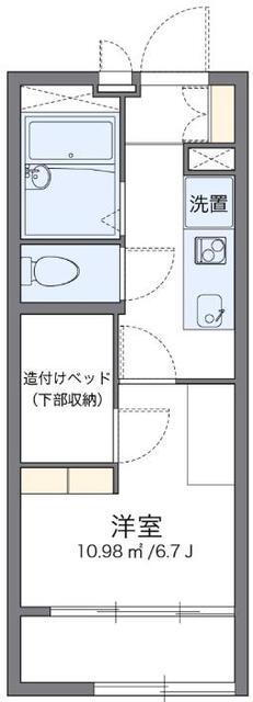 神奈川県川崎市多摩区中野島６ 中野島駅 1K アパート 賃貸物件詳細