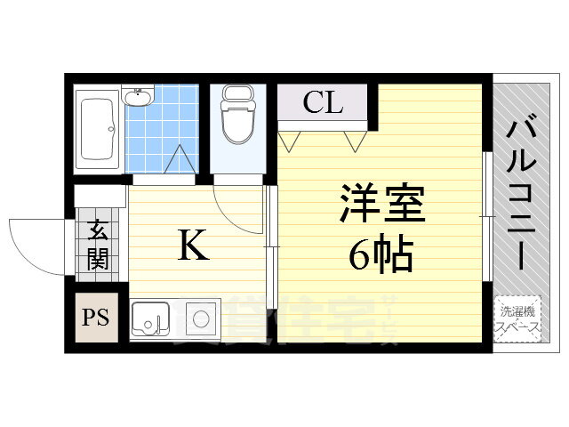 大阪府高槻市古曽部町２ 高槻駅 1K マンション 賃貸物件詳細