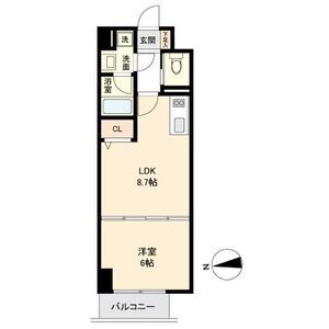 ＨＦ名駅北レジデンス　ＷＥＳＴ 12階 1LDK 賃貸物件詳細