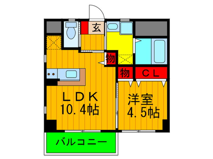 ユグドラシルハザマ 1階 1LDK 賃貸物件詳細