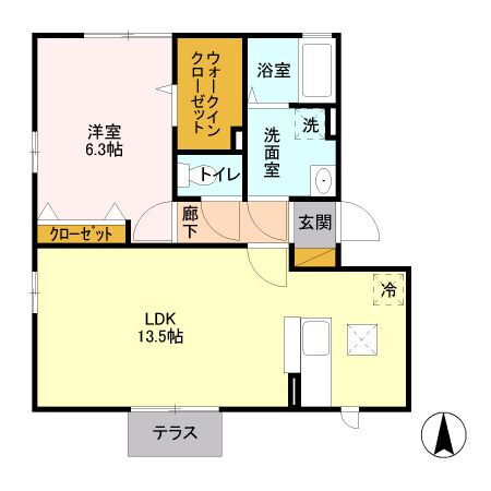 群馬県太田市八幡町 太田駅 1LDK アパート 賃貸物件詳細