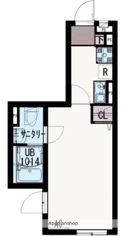 神奈川県相模原市中央区清新２ 相模原駅 1K アパート 賃貸物件詳細