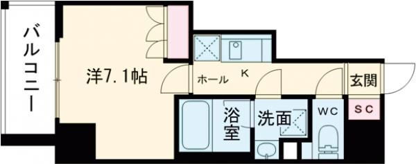 ＺＯＯＭ池袋Ｗｅｓｔ 12階 1K 賃貸物件詳細