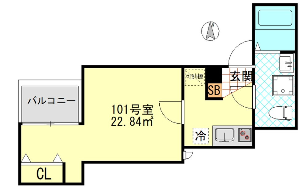 東京都葛飾区堀切６ 堀切菖蒲園駅 1K アパート 賃貸物件詳細