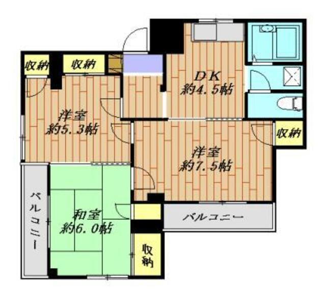 埼玉県所沢市小手指町２ 小手指駅 3DK アパート 賃貸物件詳細