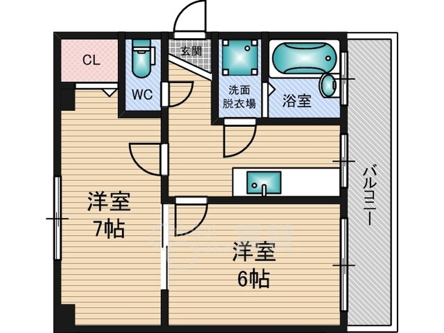 大阪府大阪市淀川区三国本町１ 三国駅 2K マンション 賃貸物件詳細