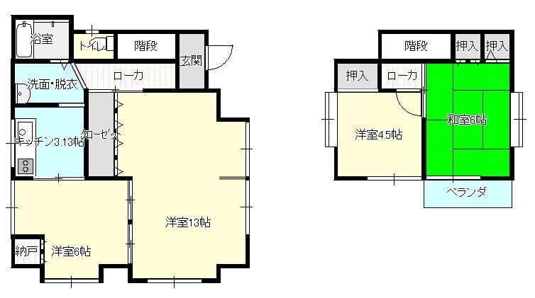 埼玉県熊谷市久保島 籠原駅 4K 一戸建て 賃貸物件詳細