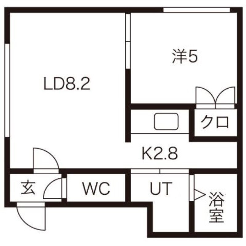 北海道札幌市北区北三十一条西６ 北３４条駅 1LDK マンション 賃貸物件詳細