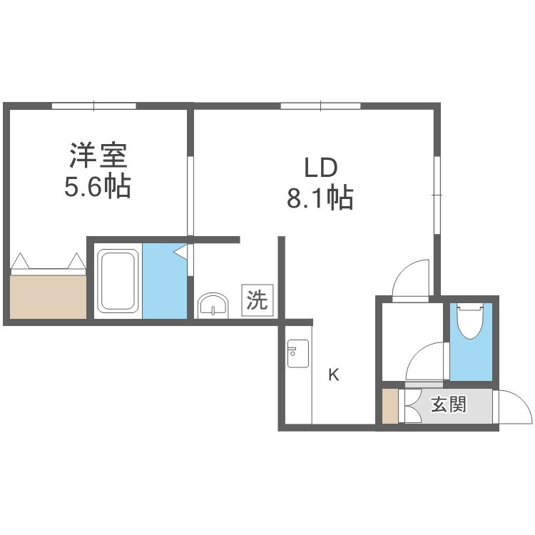 北海道札幌市豊平区美園九条１ 豊平公園駅 1LDK マンション 賃貸物件詳細