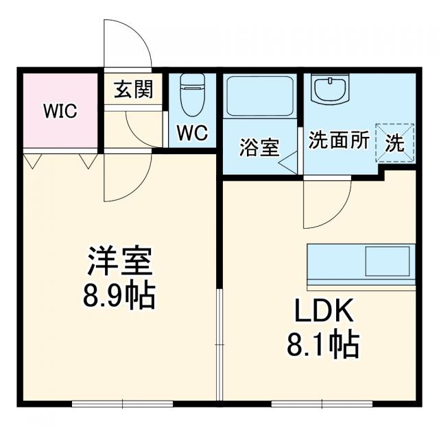 岐阜県瑞穂市本田 美江寺駅 1LDK アパート 賃貸物件詳細