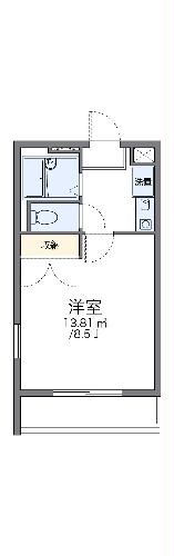 千葉県白井市冨士 鎌ヶ谷大仏駅 1K アパート 賃貸物件詳細