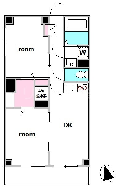 ＴＳＫ蒲田フラワーマンションＡ棟 6階 2DK 賃貸物件詳細