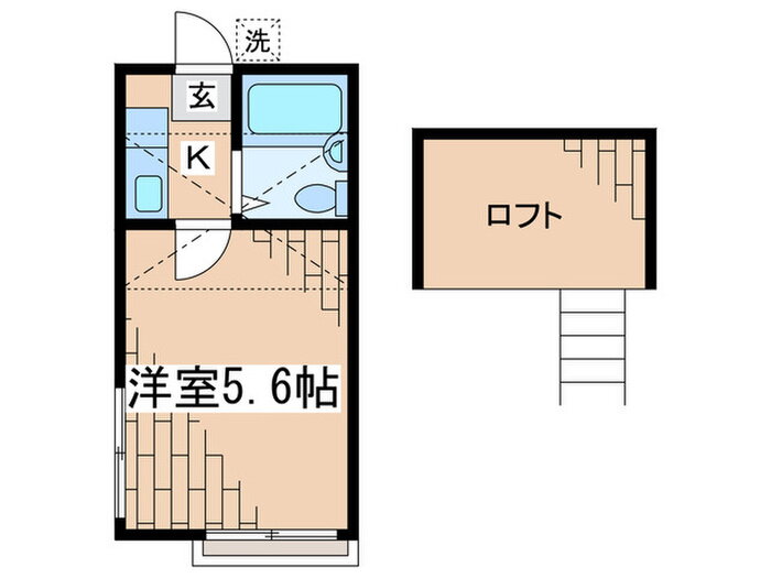神奈川県相模原市中央区東淵野辺５ 古淵駅 1K アパート 賃貸物件詳細