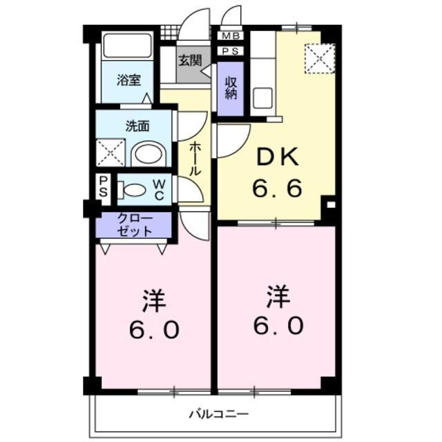 千葉県鎌ヶ谷市東鎌ケ谷２ 鎌ヶ谷大仏駅 2DK アパート 賃貸物件詳細