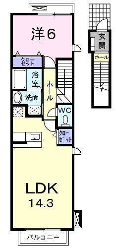埼玉県白岡市小久喜 白岡駅 1LDK アパート 賃貸物件詳細