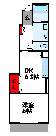 ヴィレッタ新宮 1階 1DK 賃貸物件詳細