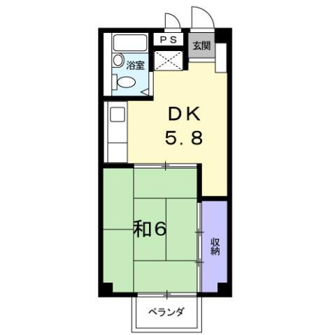 愛知県大府市若草町３ 大府駅 1DK アパート 賃貸物件詳細